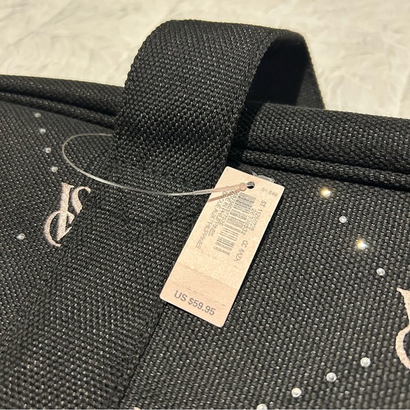 NWT: Victoria's Secret Logo Sequin Duffle Bag - Picture 9 of 9